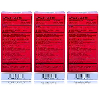 Buy Zheng Gu Shui External Analgesic Liquid 3 4 Ounce 3 Pack Online In Turkey B003vovb78