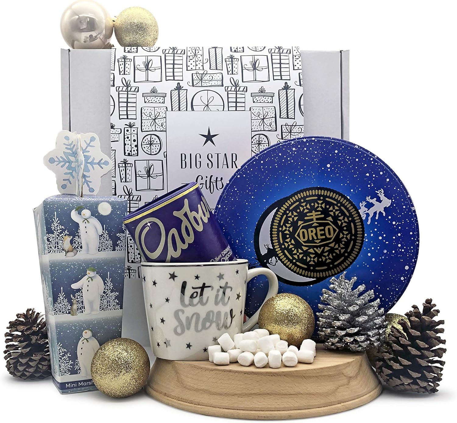 Perfect Christmas Hot Chocolate Hamper Gift Box! Festive Hot Chocolate