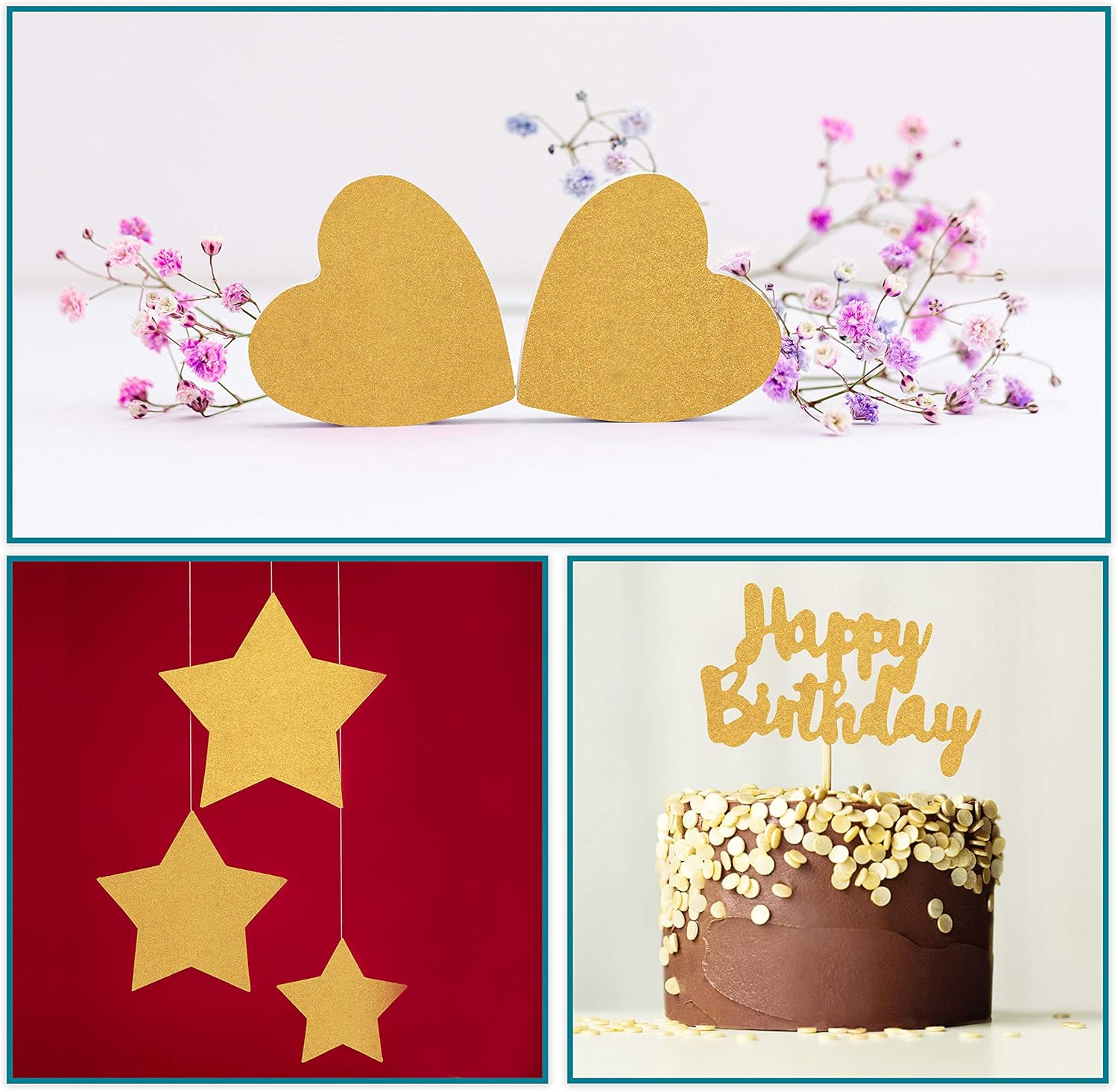 Carta Glitterata A4 250g/m² – 30 Fogli In 10 Colori Per Scrapbooking E Biglietti Fai Da Te
