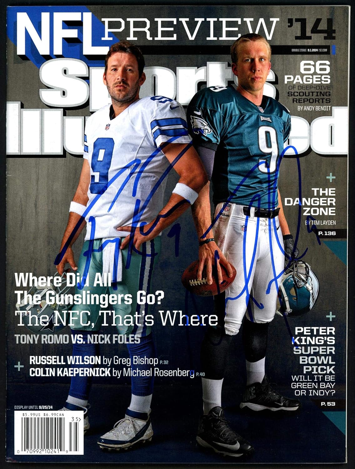 nick foles signed jersey