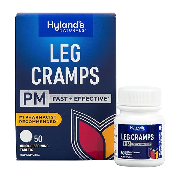 HYLAND’S LEG CRAMPS PM, 50 TABLETS EA (PACK OF 4)