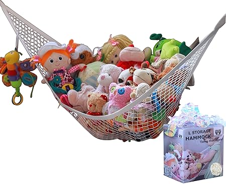 wall hammock for stuffed animals