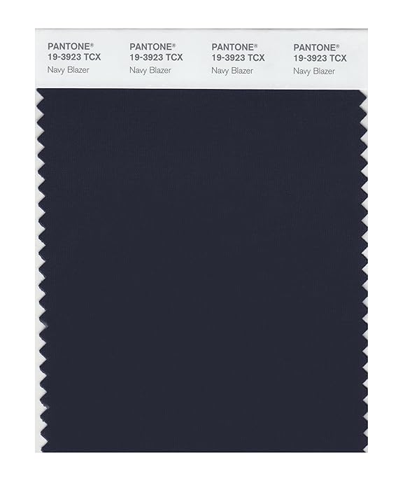 Pantone 193923 TCX Smart Color Swatch Card, Navy Blazer