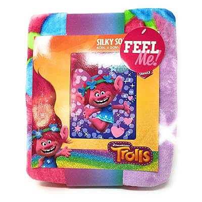 DreamWorks Trolls Silky Soft Throw Blanket Bright Nigeria Ubuy