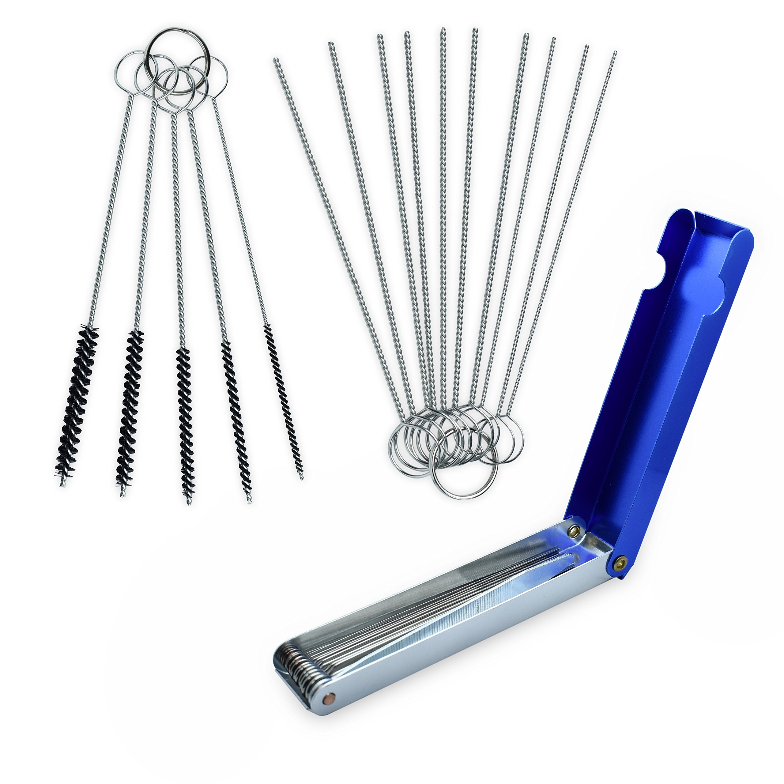 homEdge Carburetor Cleaning Tool Kits, Carb Carburetor Jet Cleaner for ATV, UTV, Motorcycle Moped Welder Carb, Jet Dirt Remover