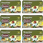Celestial Seasonings Sleepytime Herbal Tea, Caffeine Free, 20 Tea Bags Box (Pack of 6)
