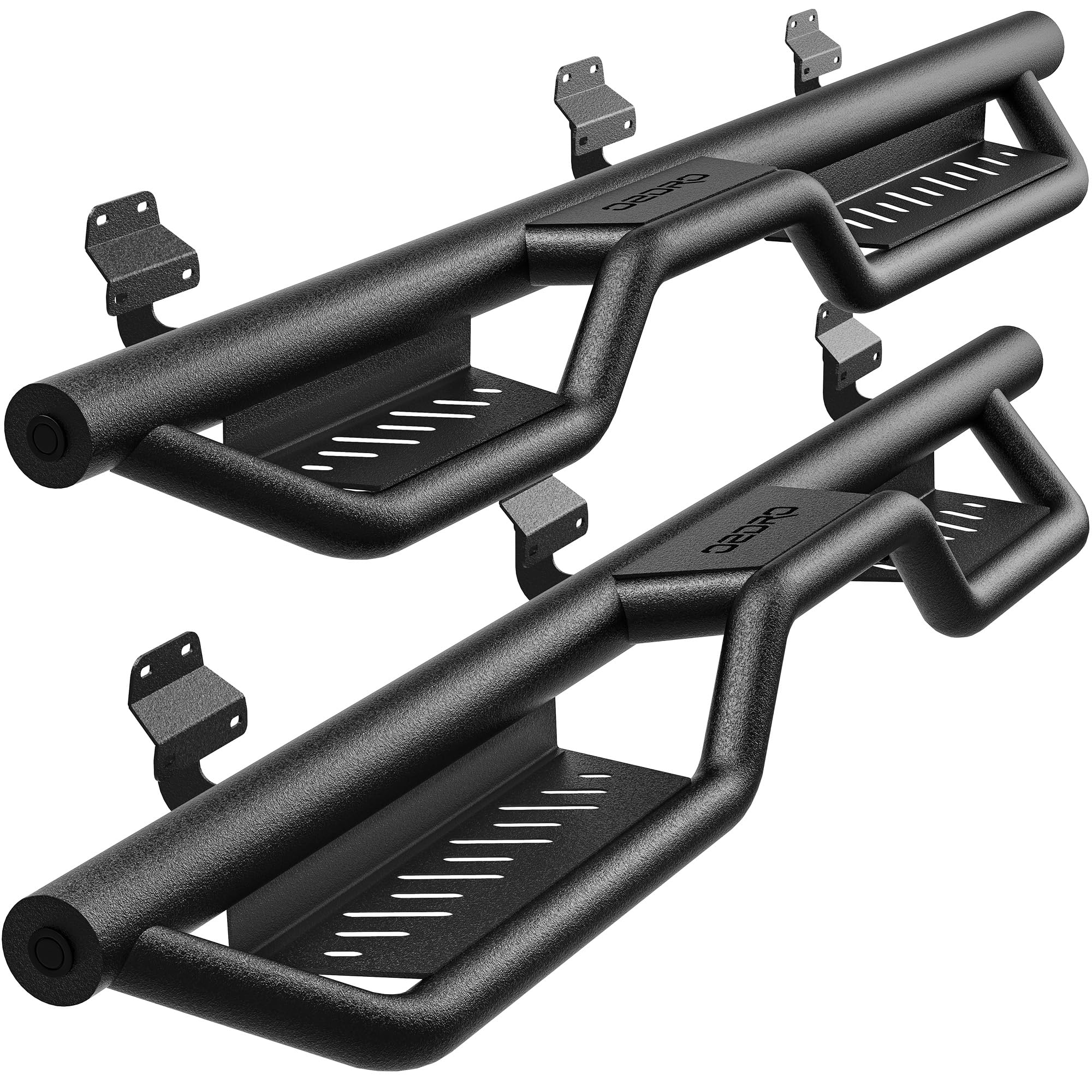 Photo 1 of OEDRO 6 Inch Running Boards Compatible with 2015-2026 Ford F150 SuperCrew Cab/ 2017-2024 F250 F350 Crew Cab, Heavy-Duty Steel Side Steps Rails, Bolt-on Nerf Bars