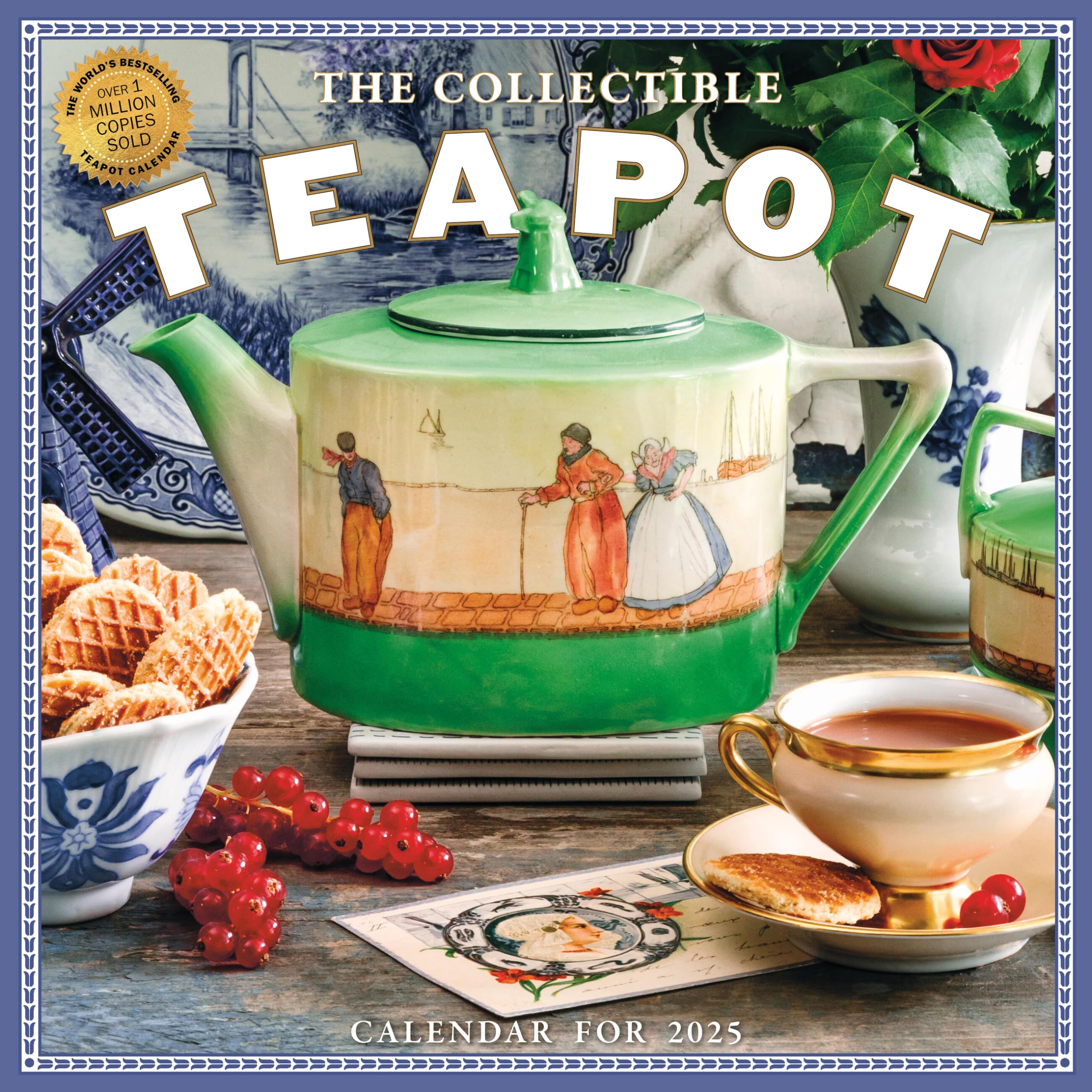The Collectible Teapot Wall Calendar 2025: A Tea Obsessive's Dream Come True