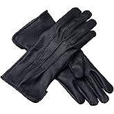 Genuine Leather Unlined Women Dress Gloves With Beautiful Standard Length Extended Up to 2 Inches From Wrist