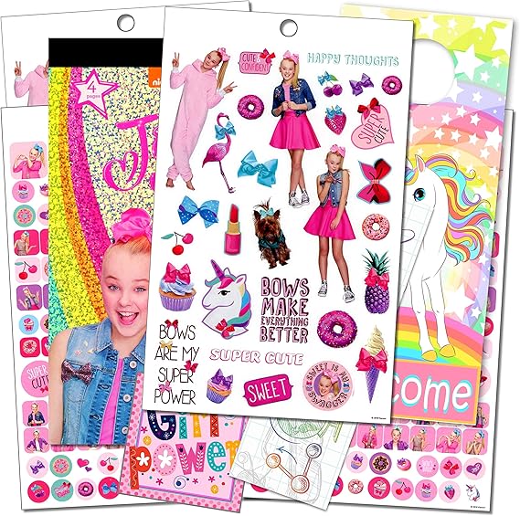 JoJo Stickers 4 Sheets of JoJo Decorative Reward Stickers