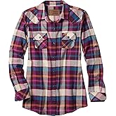 Legendary Whitetails Womens Stockyards Plaid Flannel Shirt