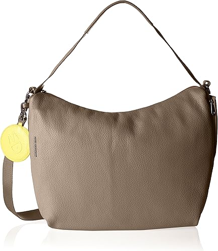 mandarina duck mellow leather shoulder bag