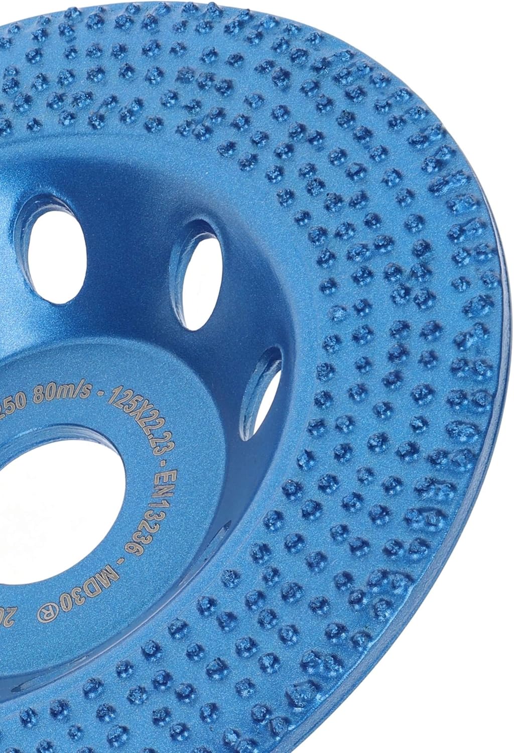 PRODIAMANT diamond cup wheel ø 5 inch (125mm) for wood and paint Vacuum diamond ST894 removes coating, paint, varnish - Image 5
