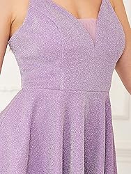 Ever-Pretty Women's Summer Dresses Glitter V Neck