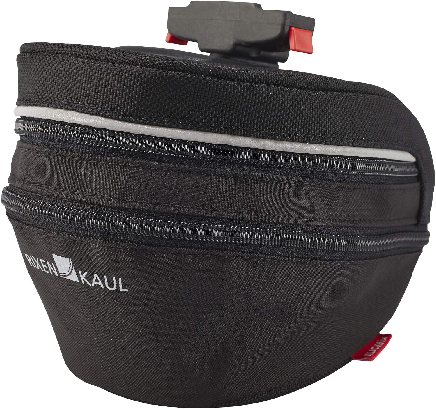 KlickFix Micro Sport 200 Expandable Bicycle Bag Black, 11 x 18.5 x 12 cm, 1.5 l