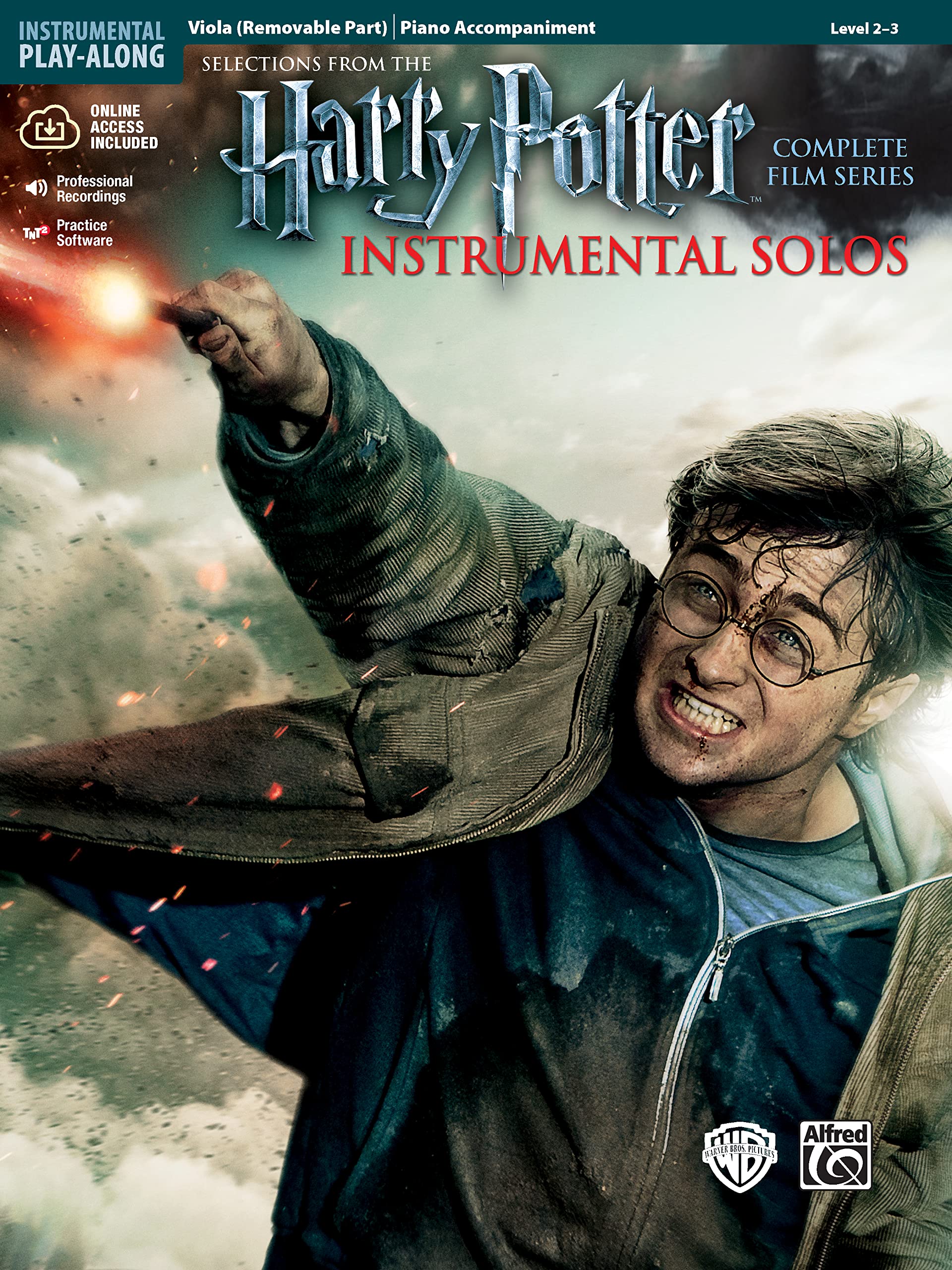 Harry Potter Instrumental Solos for Strings: Viola (Book & CD): From the Complete Film Series (Alfred's Instrumental Play-along, Level 2-3)