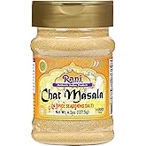 Rani Chat Masala (14 Spice Seasoning Salt) Tangy Indian Seasoning 4.5oz (127.5g) PET Jar ~ All Natural | No MSG | Vegan | No 
