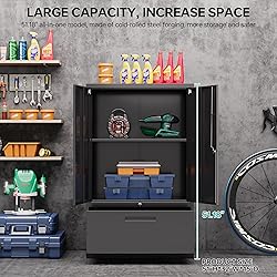 SISESOL Metal Storage Cabinet with