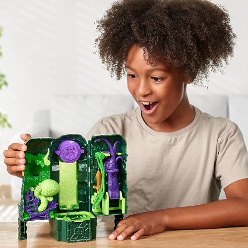 Treasure X Lost Lands Skull Island Swamp Tower Micro Playset, 15