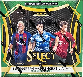 2016/17 Panini Select Soccer (Fútbol) Hobby Box: Amazon.es: Deportes y aire libre