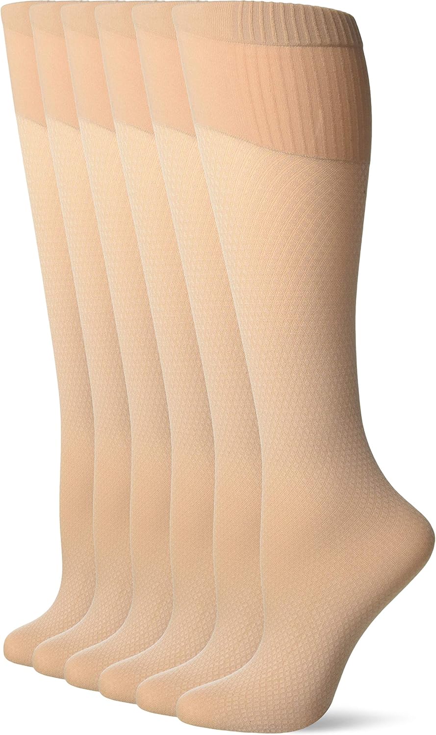 Hanes womens Compression Socks 6pair Bundle Amazon.ca Clothing