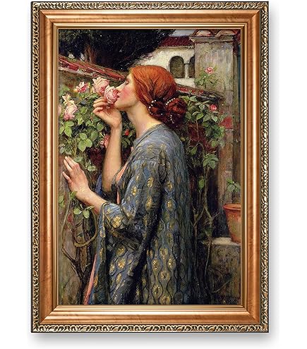 Amazon.com: John William Waterhouse The Crystal Ball Realism