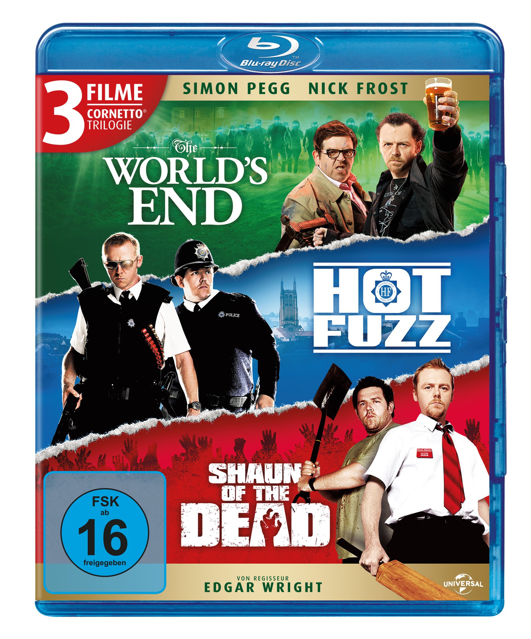 Cornetto Trilogy [Blu-ray]