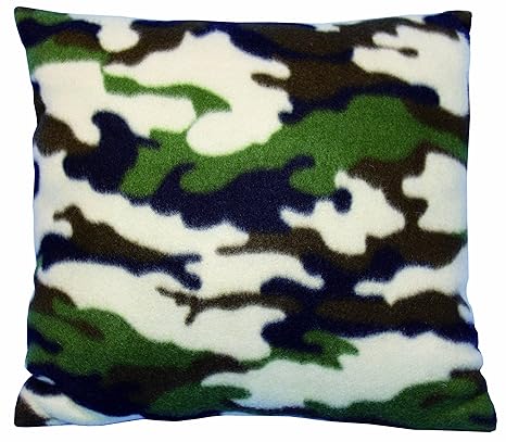 Haan Crafts Alpine Fleece Pillow Sewing Kit 14 Inch Camouflage