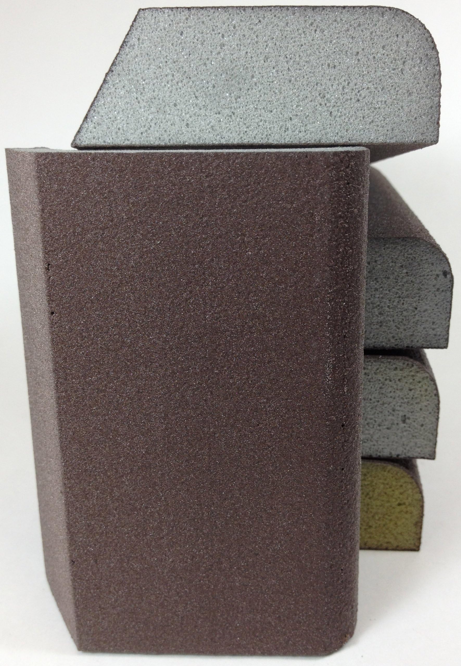 4 Sided Combo Shape Drywall Sanding Block, Various Grits, 5 Per Pack (180 Grit Super Fine)