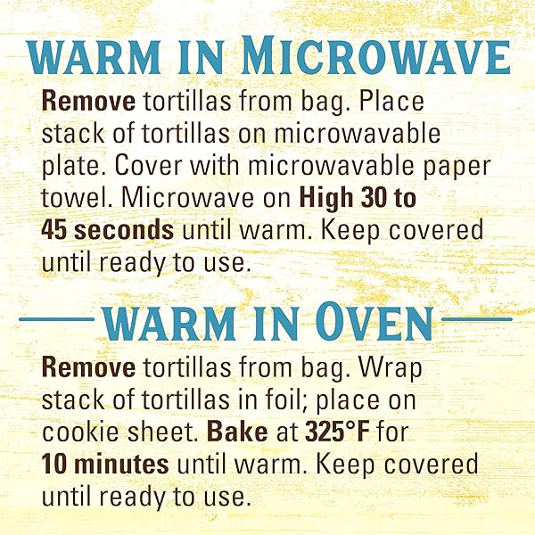 OLD EL PASO CARB ADVANTAGE TORTILLA ROUNDS, 3G NET CARBS, 80 CALORIES, 8 CT, 6.5 OZ