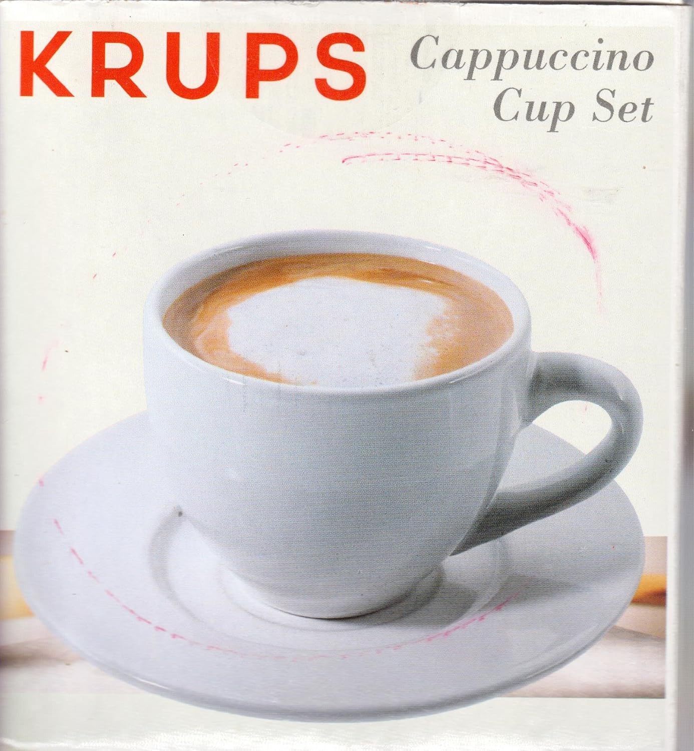 Krups Cappuccino Cup Set