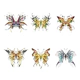 Microworld 3D Metal Puzzle, 6 Styles Wish Butterfly