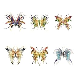 Microworld 3D Metal Puzzle, 6 Styles Wish Butterfly