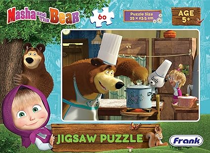 Frank Masha and The Bear Puzzle for 5 Year Old Kids and Above