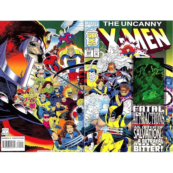Amazon.com: X-Men #25 (Hologram Cover Anniversary Issue Fatal