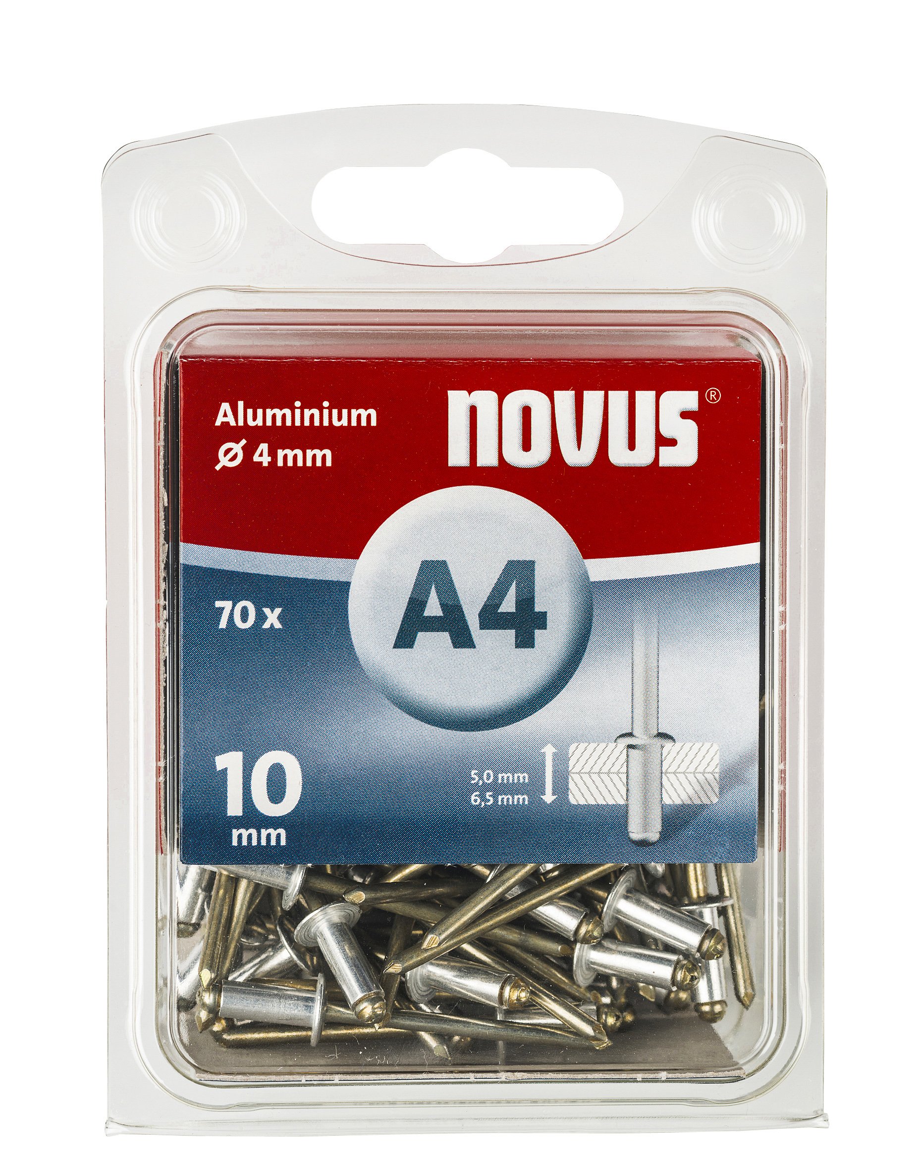 Novus Blind Rivets A 4, 045-0033