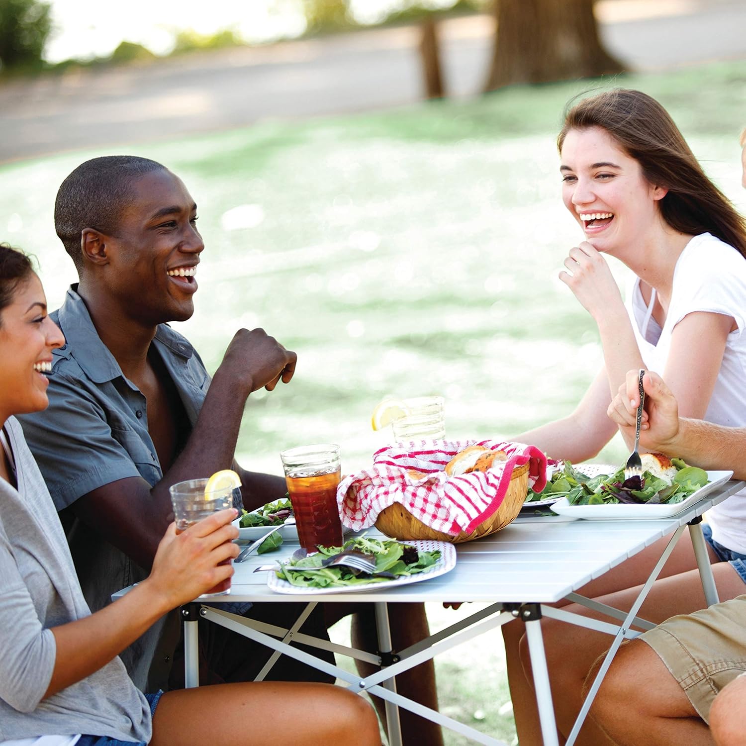 Coleman Camping Table | Compact Roll Top Aluminum Table : Camping Tables : Sports & Outdoors