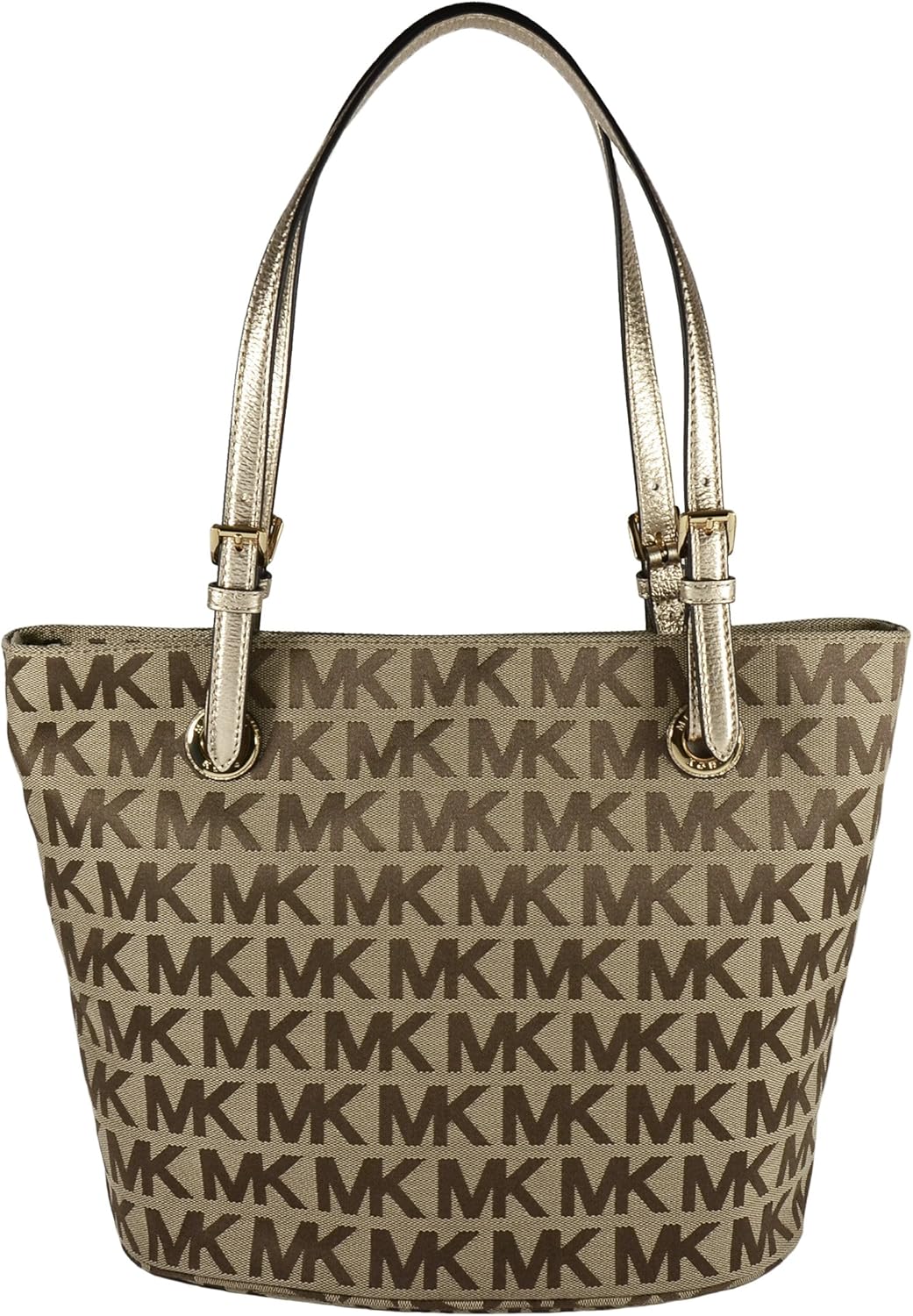 mk logo tote