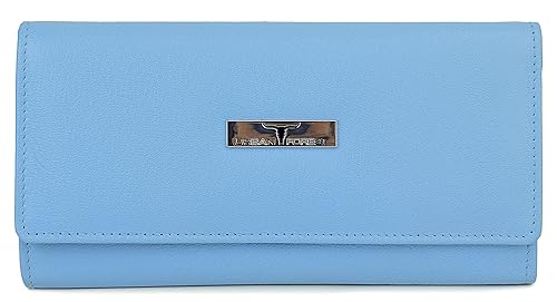 Urban Forest NATALIE SkyBlue Leather Wallet for Women