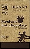 Hernan Mexican Hot Chocolate Tablillas/squares with Cinnamon (8.4oz) - 2012 Sofi Gold Winner - 100% Natural Made with Organic Cocco Beans