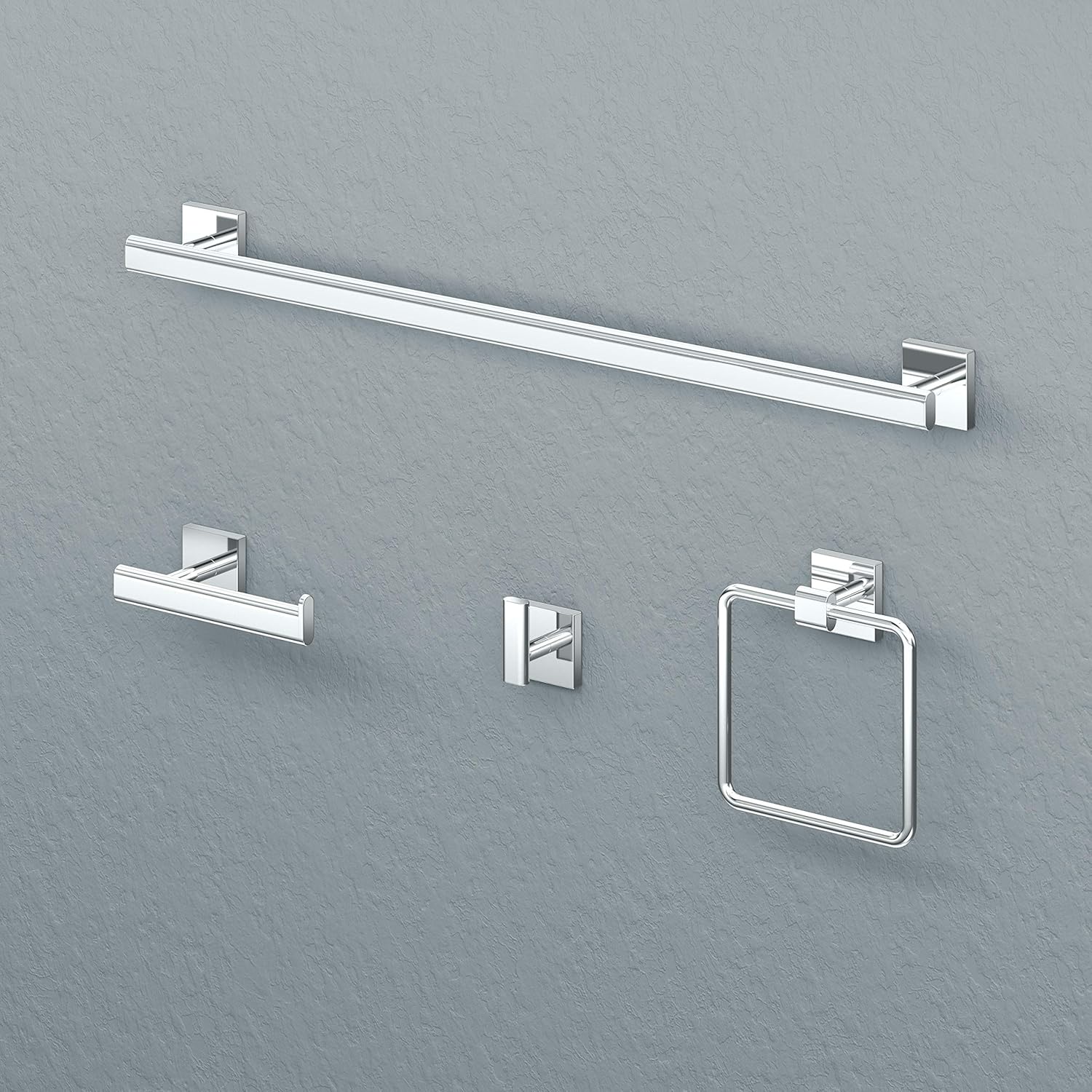 Gatco 4052 Elevate Towel Ring, Chrome - Gatco Elevate - 