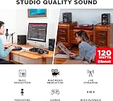 M-Audio BX3BT Pair 3.5-inch Studio Monitors Bluetooth with MPC Beats view 2