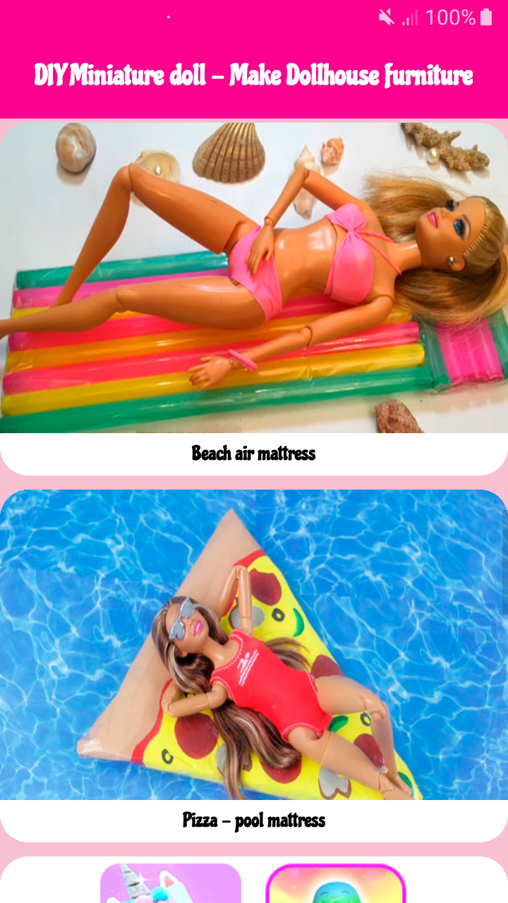 DIY How to make doll miniature Make dollhouse furniture