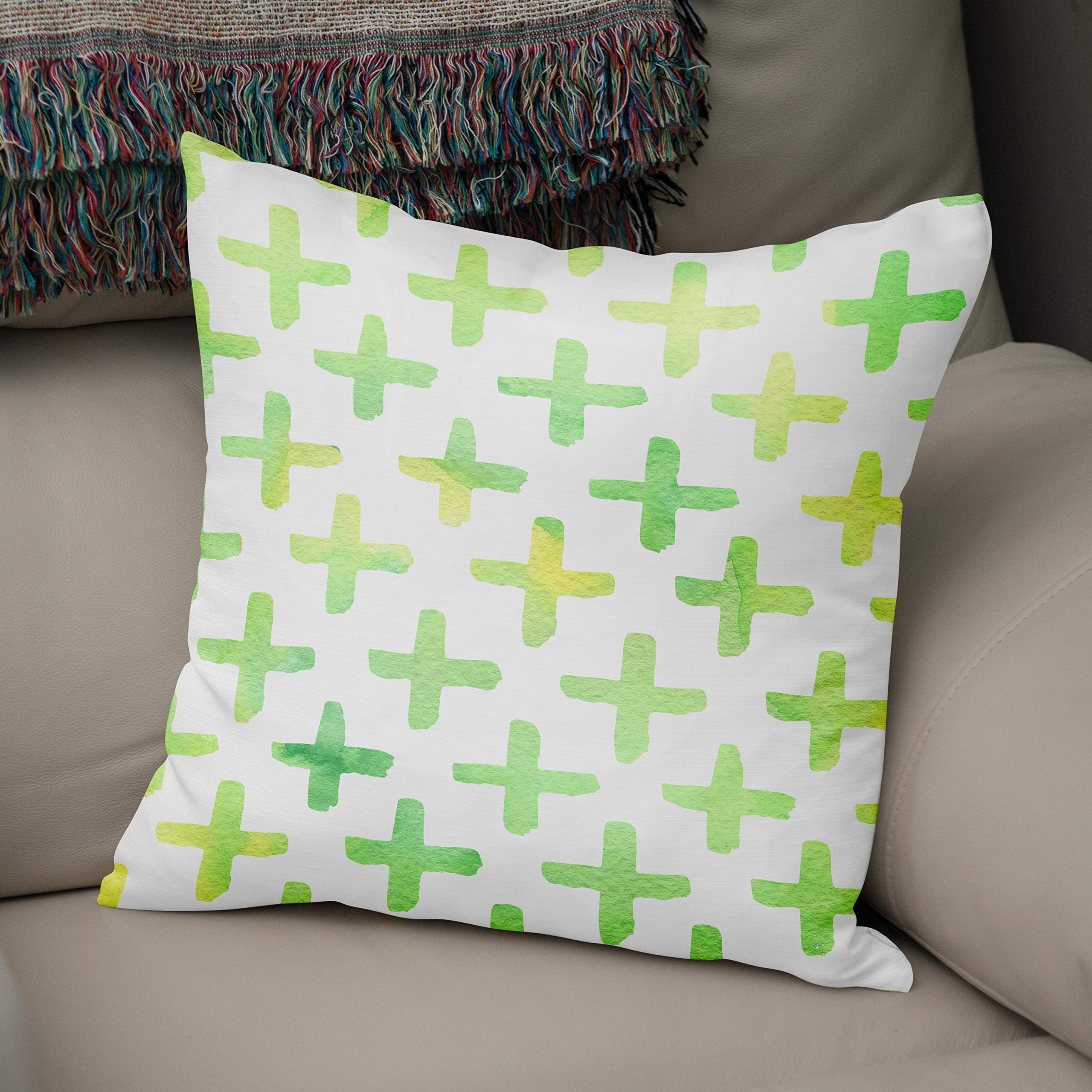 Bonamaison, Decorative Cushion Cover - 50% Cotton 50% Polyester - 43x43cm - Designed and Manufactured in Turkey