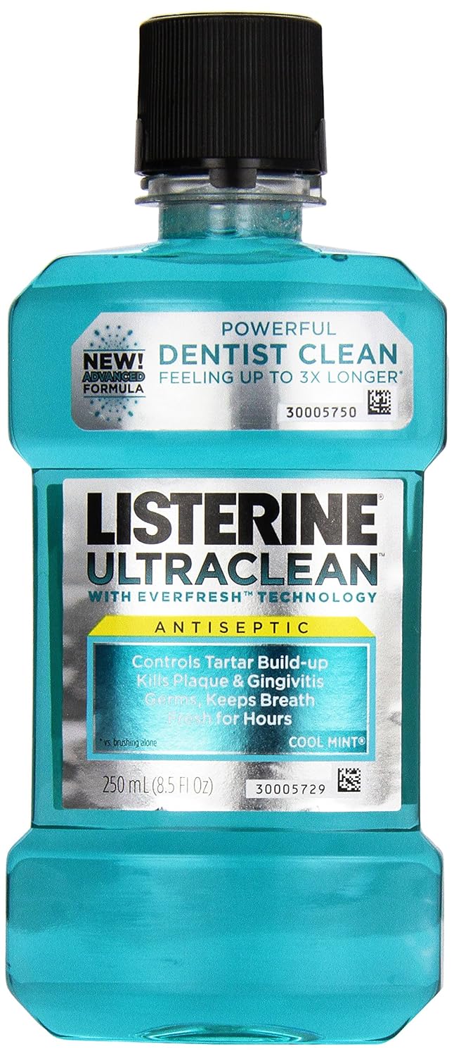 Listerine mouthwash Ultra 250ml Cool mint (312547422697)