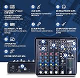 ALTO TrueMix 600 USB Audio Mixer with 2 XLR Mic Inputs, Bluetooth view 3