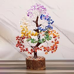Crocon Seven Chakra Gemstone Tree Feng Shui