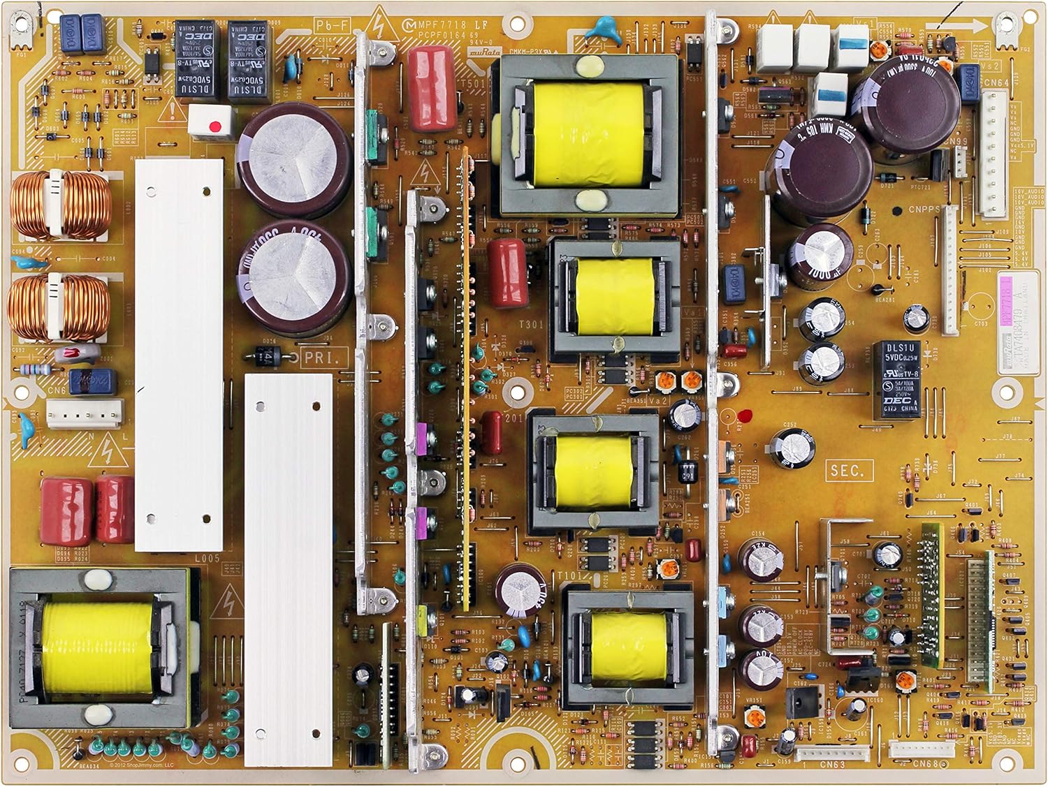 Hitachi HA01912 TV Power Supply Board Electronics