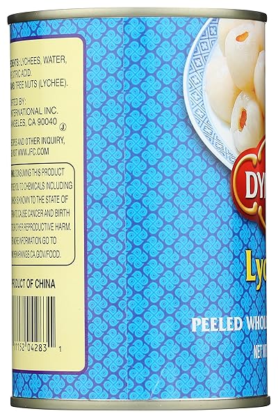 DYNASTY LYCHEES IN HEAVY SYRUP, 15 OZ