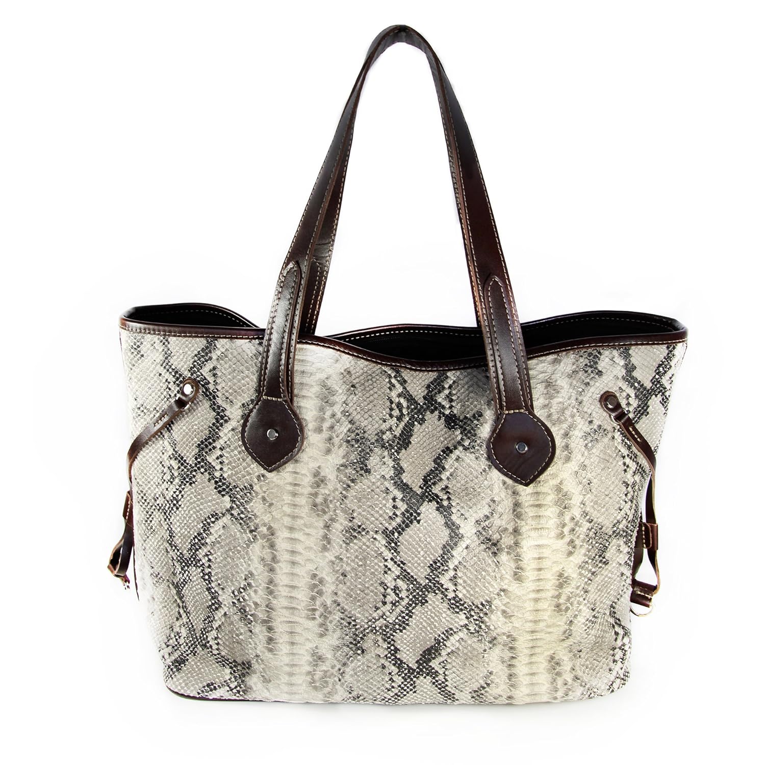 snakeskin diaper bag